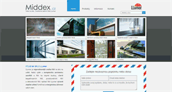 Desktop Screenshot of middex.cz