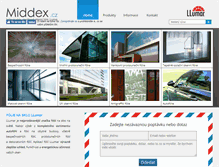 Tablet Screenshot of middex.cz